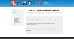 Desktop Screenshot of mm-metalltechnik.de