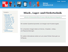 Tablet Screenshot of mm-metalltechnik.de